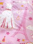 Παιδικό Σεντόνι Αιγαίον 100X200+35 / pink
